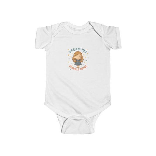 Dream Big Infant Bodysuit, Cute Baby Outfit, Gift for New Parents, Milestone Celebration, Nursery Decor, Baby Shower Gift